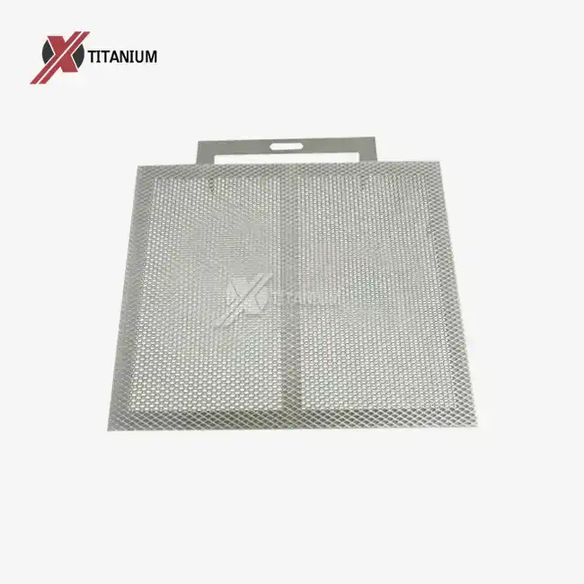 What is a platinized titanium anode?